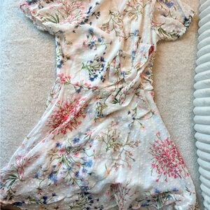 Trixxi White Floral Dress